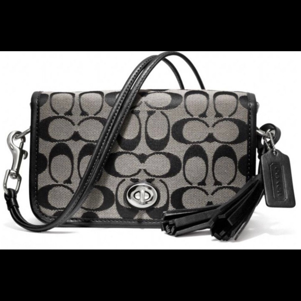 Coach Legacy Signature Penny Shoulder Purse